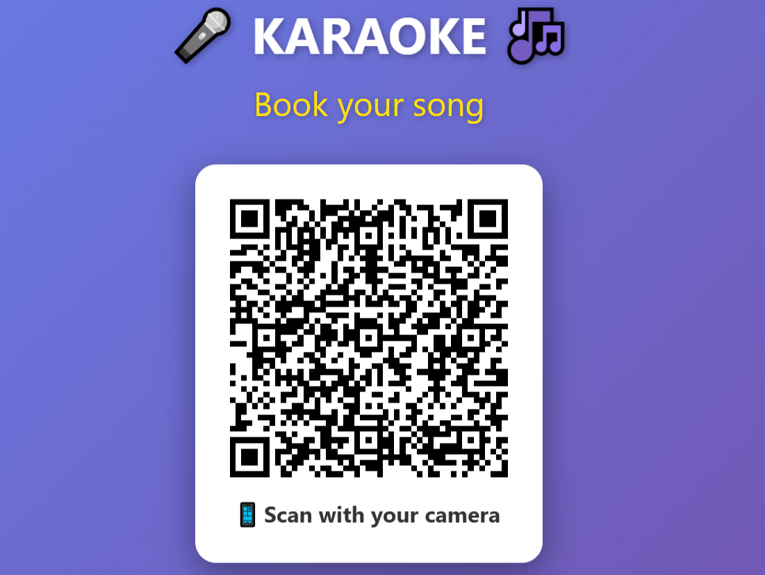 Karaoke Queue (Smart Booking) Online Tool screenshot